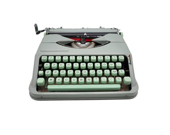 Vintage Typewriter Revised Ribbon New Hermes Baby Rocket Green Linden