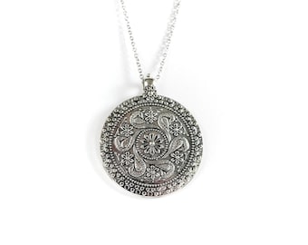 Boho Mandala Necklace * Bohemian * Festival