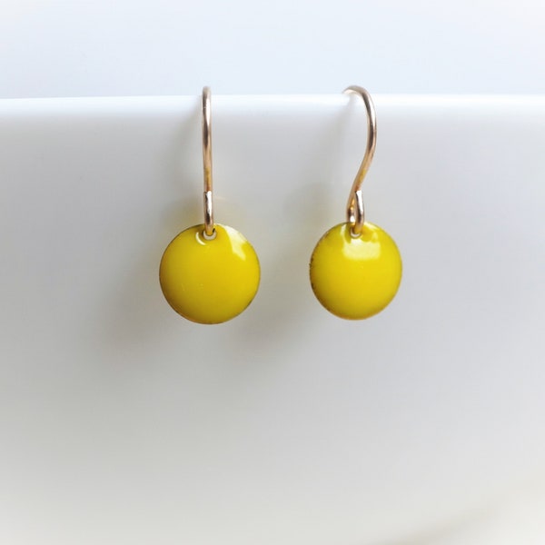 Enamel Earrings Etsy UK