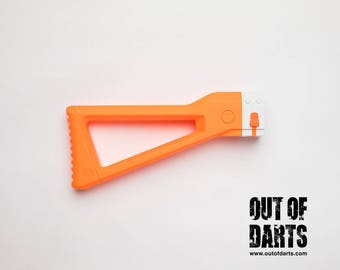 worker nerf compatible stock black etsy