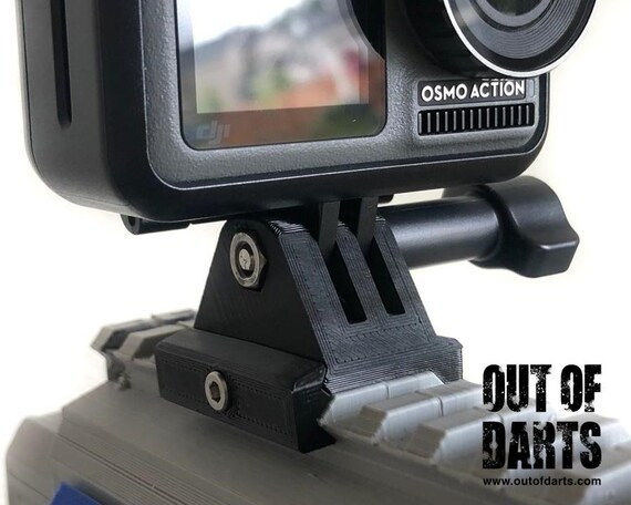 Gopro Picatinny Rail Mount 3d Printed Etsy Etsy Belgie