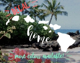 Hawaii Island Chain Sticker ~ Made in Hawaii
