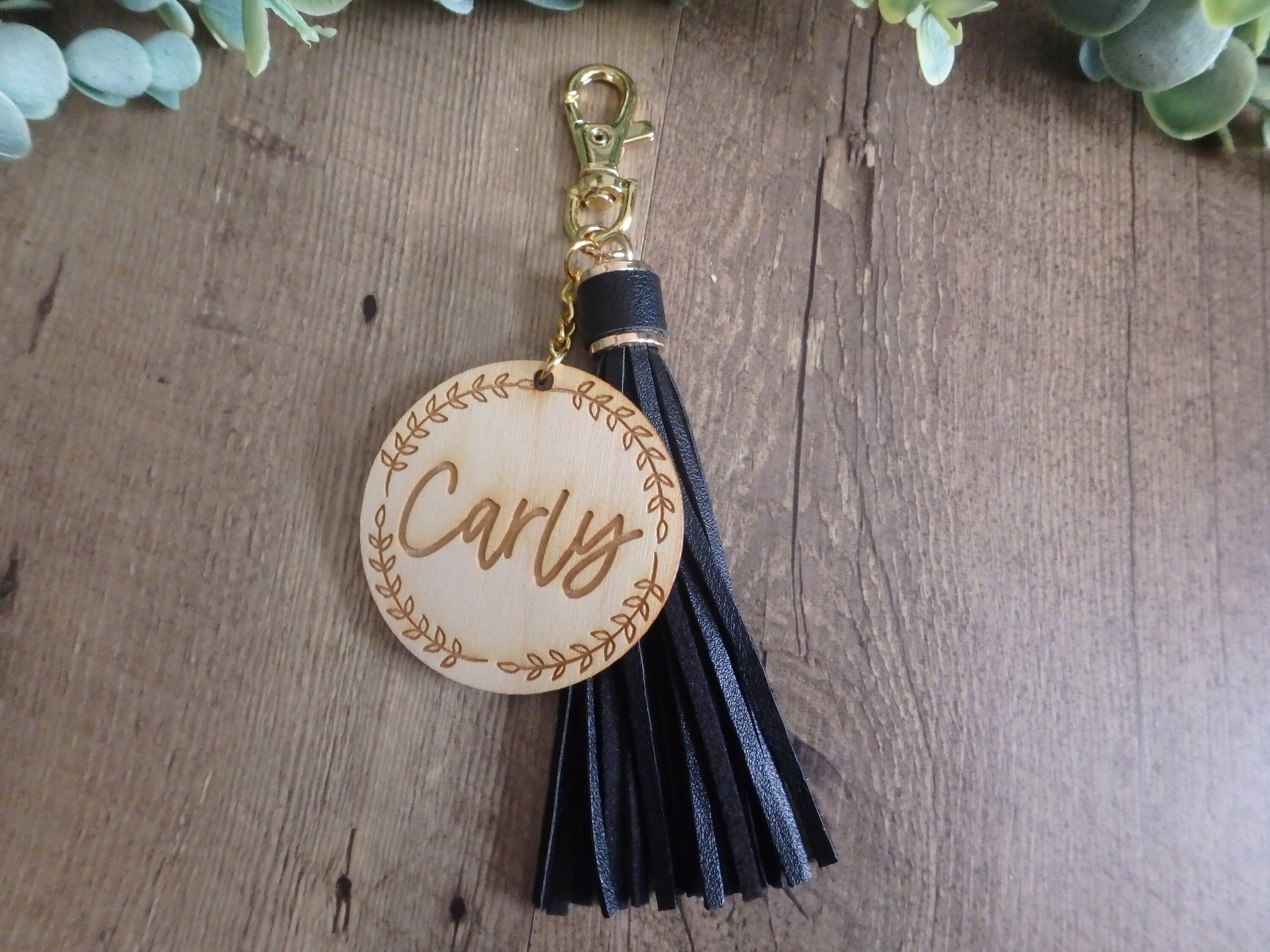 Personalized key chains name key chains custom wooden Etsy