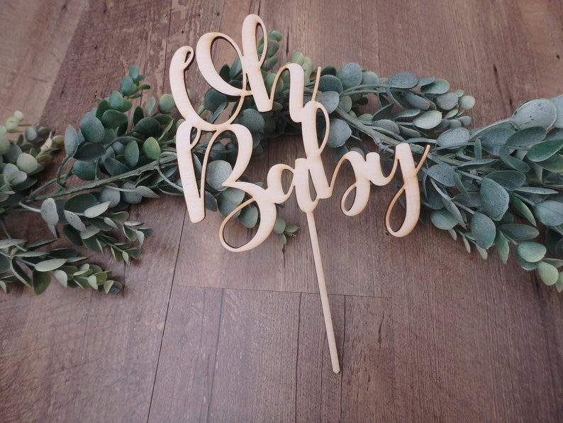 Download Party Supplies Wooden Oh Baby Oh Baby Topper New Oh Baby Cake Topper Gender Reveal Centerpiece Wooden Baby Shower Cake Topper Baby Shower Cake Topper Paper Party Supplies