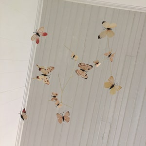 Butterfly Mobile: Decorative Hanging Butterfly Decor