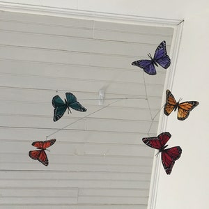 Montessori Butterfly Mobile image 1