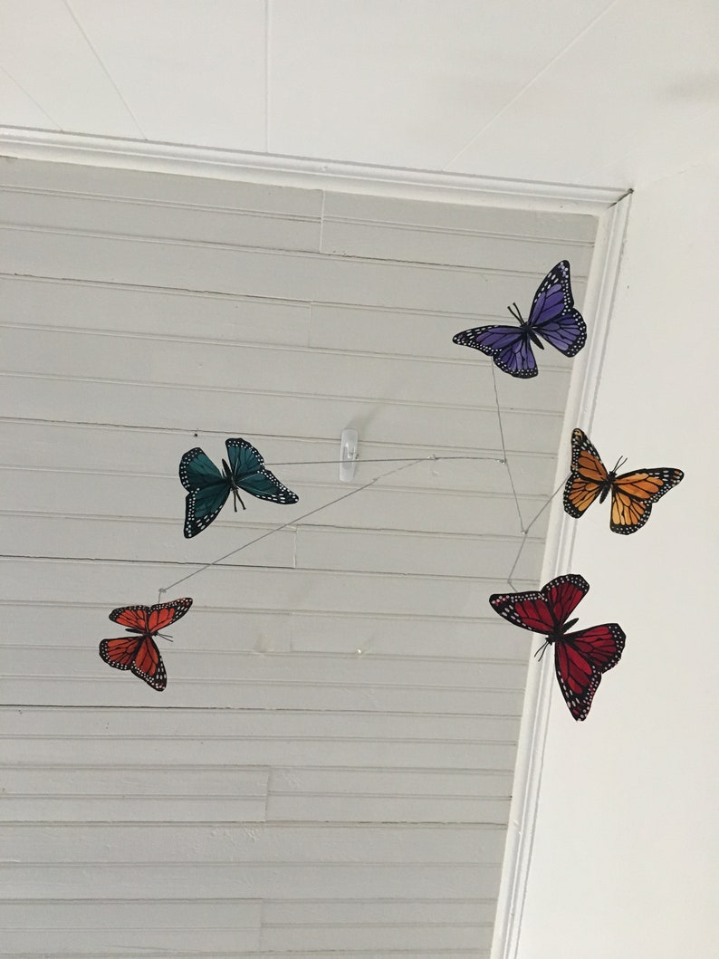 Montessori Butterfly Mobile Etsy