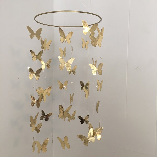 Butterfly Crib Mobile Etsy