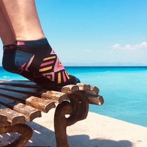 Ankle Socks for Women, Cotton Socks, BOHO, Funny Color Socks, Short Female Low Cut Ankle Socks, Short Ladies Invisible, Boat Socks For Women image 5