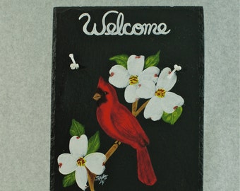 Painted Slate - Cardinal *Personalized No Charge*