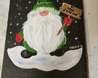 Tis' the Season Gnome *Personalized at No Extra Charge*
