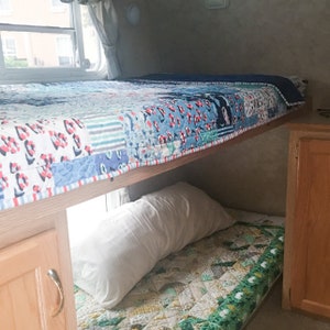 Custom Camper Bedding
