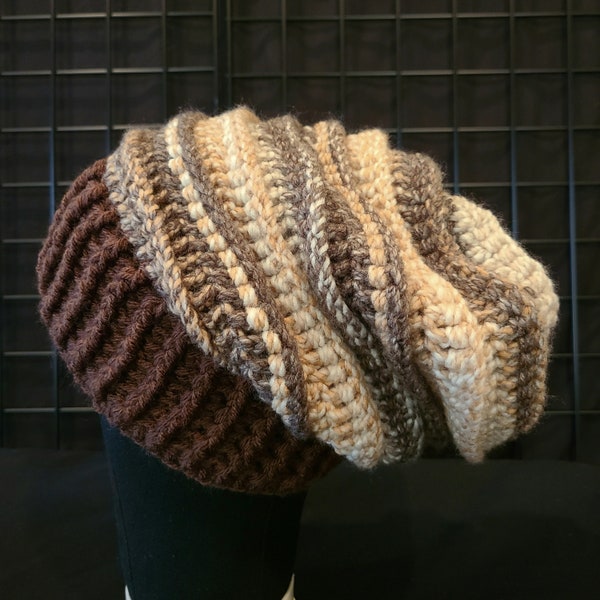 Custom Made to Order Crochet Slouchy Hat