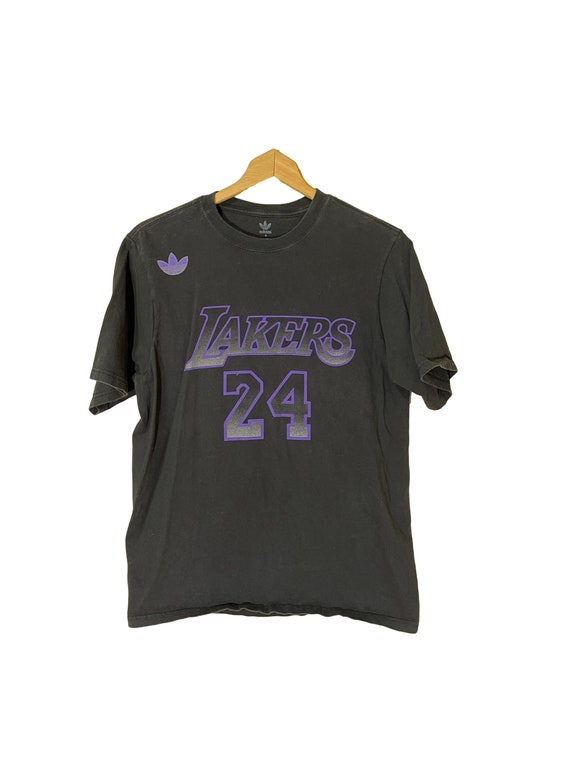 Kobe Bryant 24 Rare black and purple graphic tee |