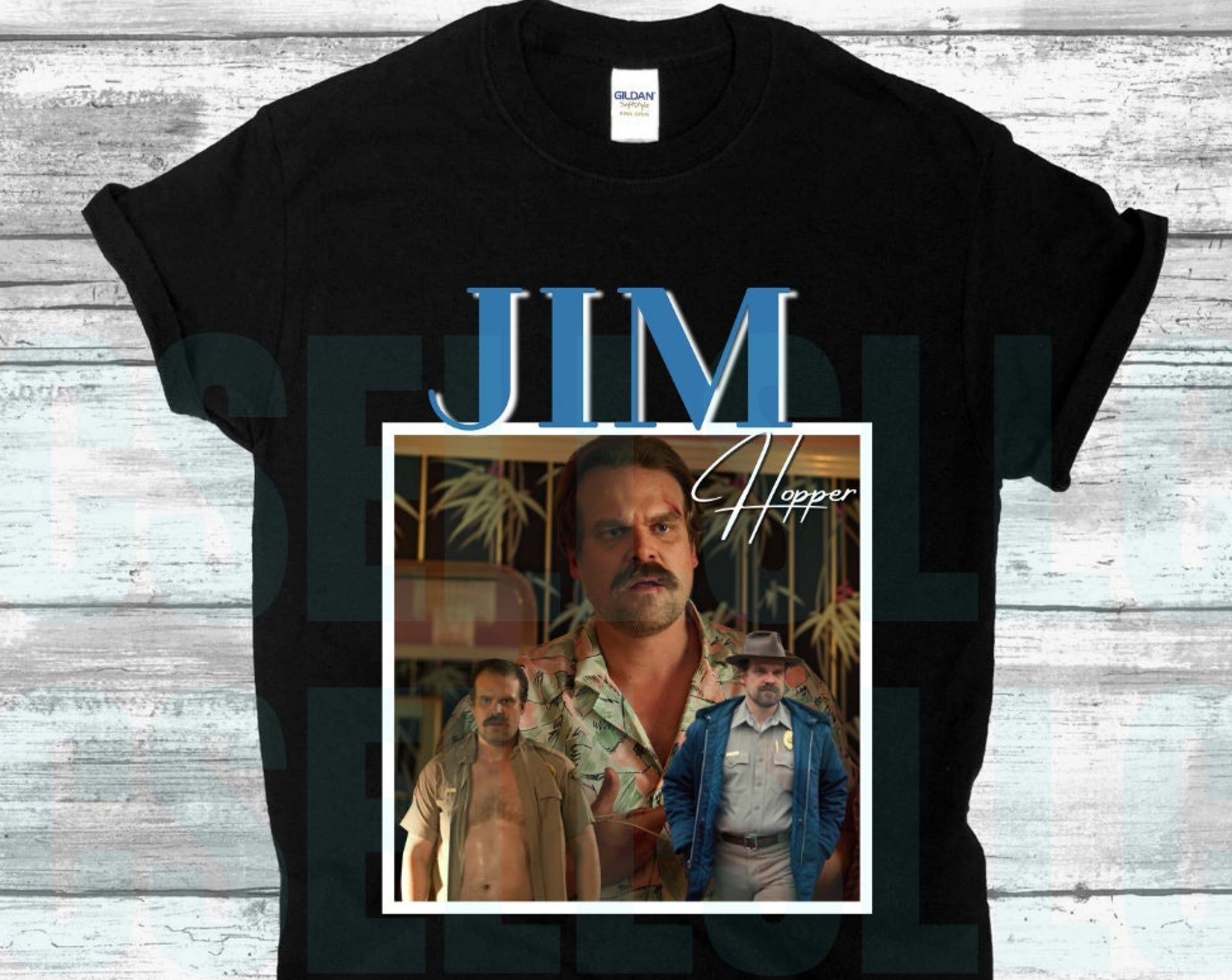 Discover Demogorgon Jim Hopper Tshirt