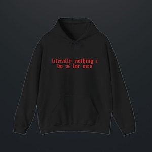 Misandrist Hoodie, Gift for Feminist, Yes All Men Tshirt, The Patriarchy T Shirt, Womens Rights Tee, Pro Choice Top, Misandry Sweatshirt