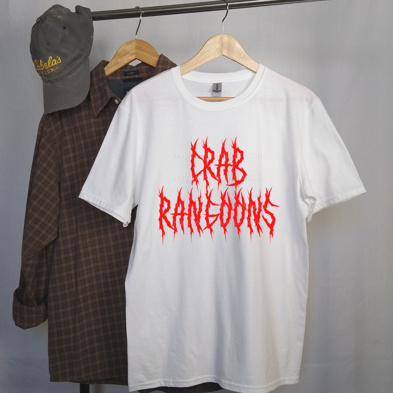 Funny Crab Rangoon Shirt Heavy Metal Satire Tshirt Gift for Etsy