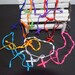 6 x Virgin Bracelets, baptism gift details, communion, wedding, friendship bracelet, rosary chain can be customized with beading