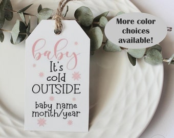 Baby It's Cold Outside Baby Shower Centerpieces Printable - Etsy