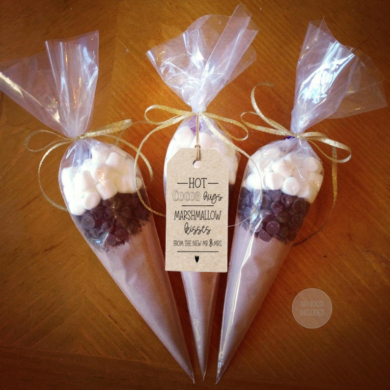 Pack of 40 Hot Cocoa Hugs Marshmallow Kisses From the New Mr & Etsy