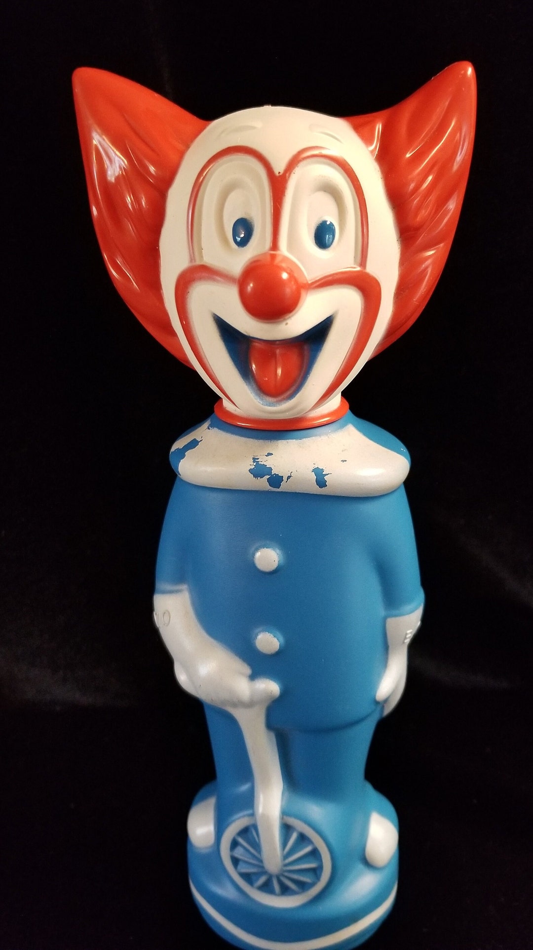 Vintage 60s Soaky Bubble Bath Dispenser 'bozo the Clown'. Bathtime Toy ...