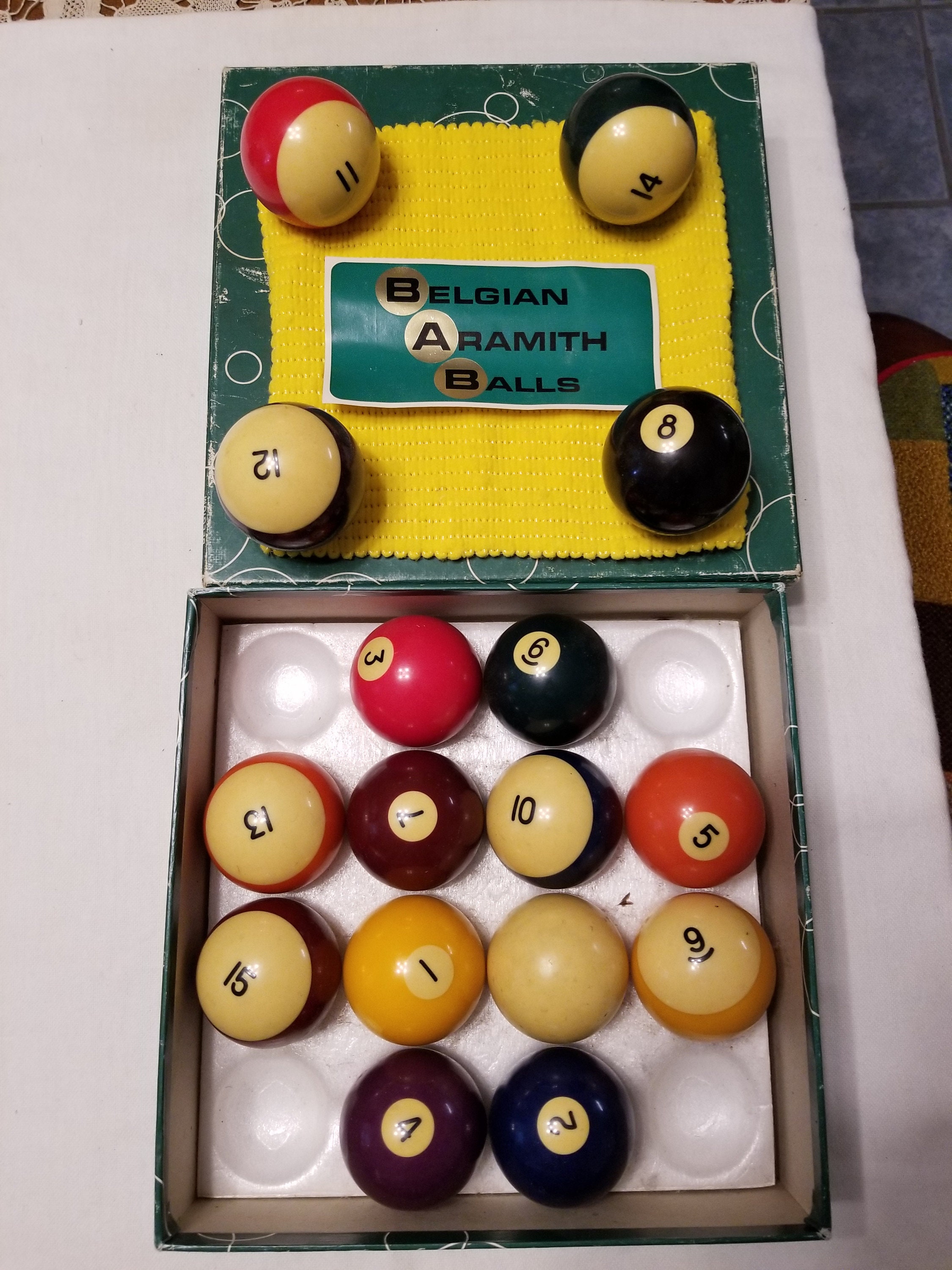 Pool Balls Made In Belgium