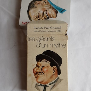 Vintage Playing Card Les geants d&#39;un mythe - The Giants of a myth