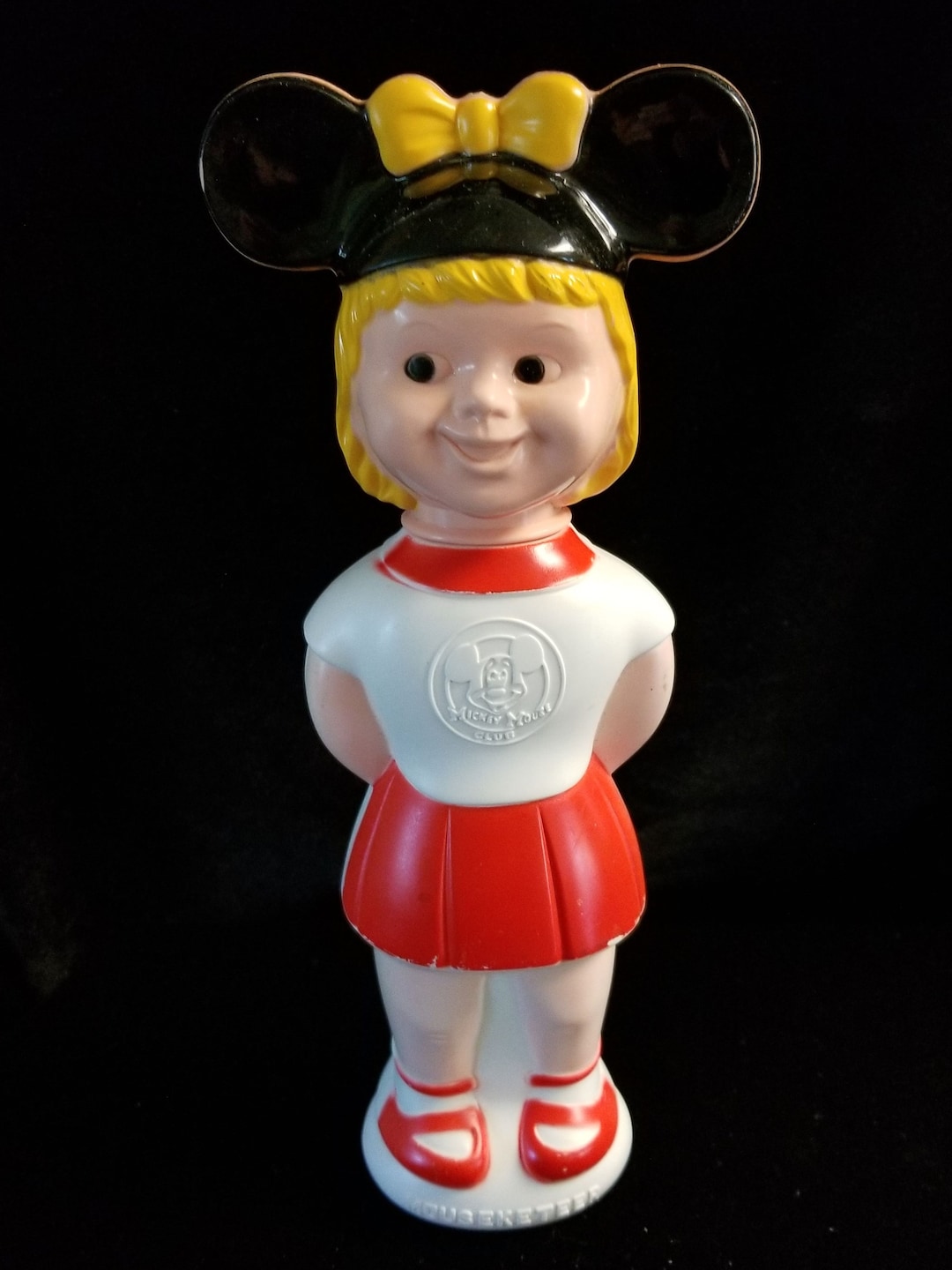 Vintage 60s Soaky Bubble Bath Dispenser 'mouseketeer‘. Bathtime Toy ...