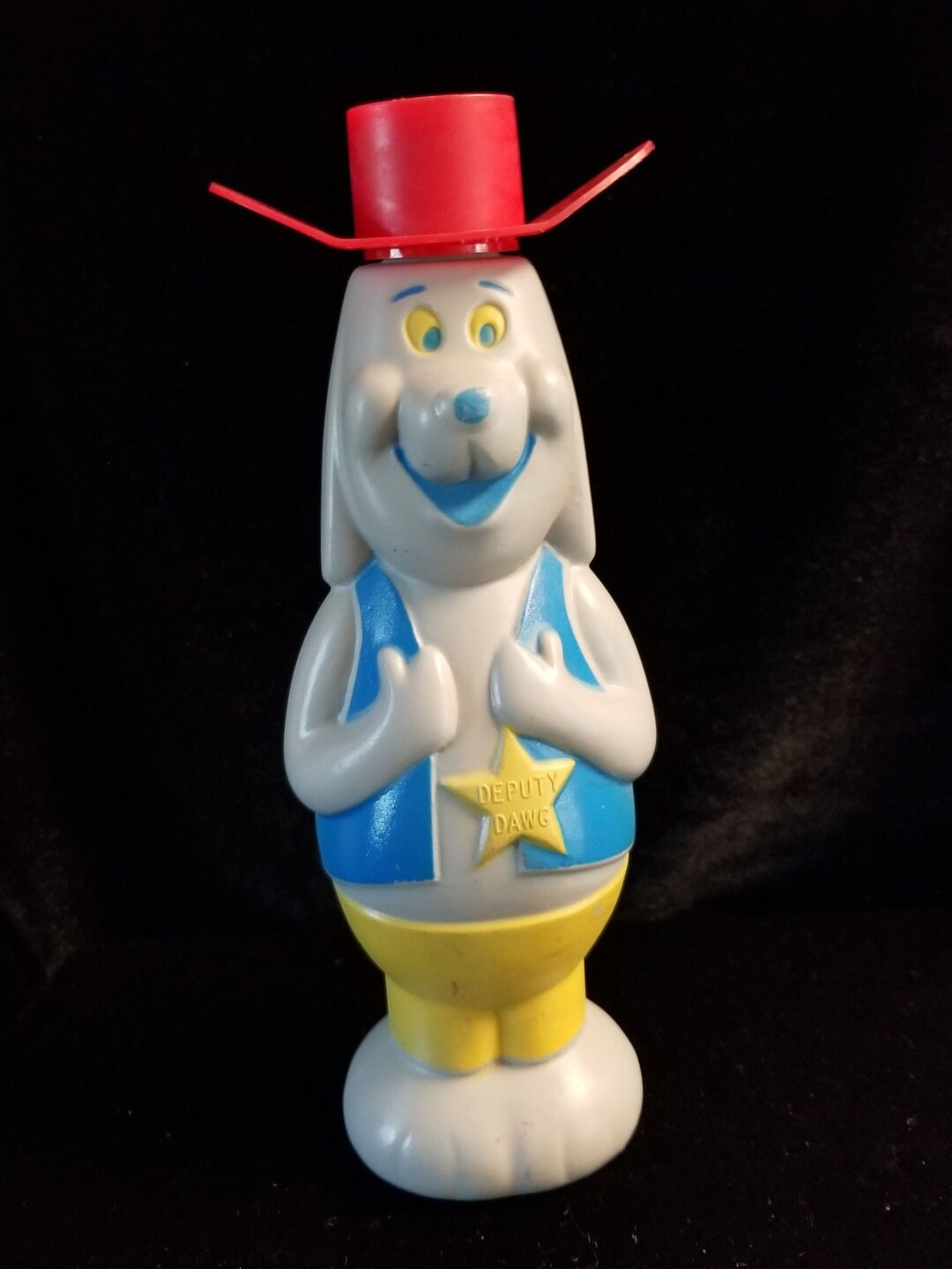 Vintage 60s Soaky Bubble Bath Dispenser 'deputy Dawg‘. Bathtime Toy ...