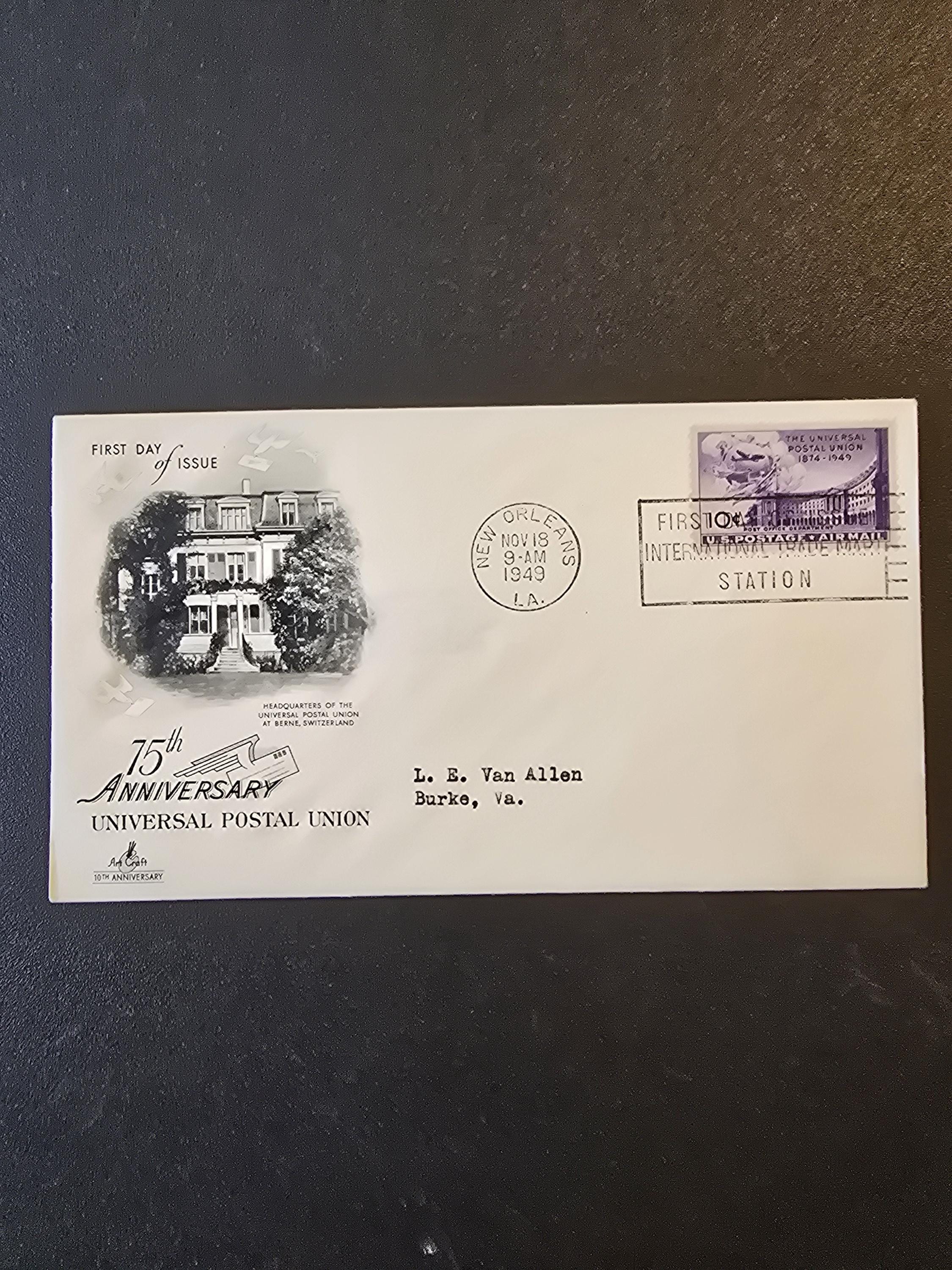 5 Cent Airmail Stamp - Etsy