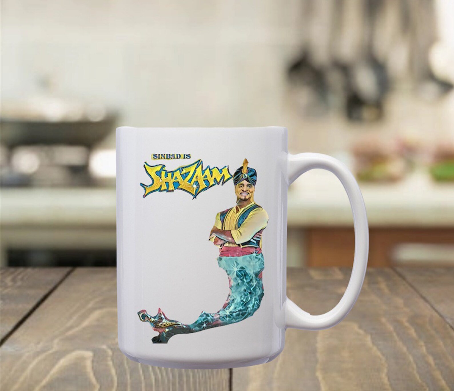Sinbad Shazaam Kazaam Mandela Effect 11 or 15 oz coffee mug Etsy