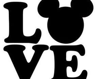 Love Mickey Mouse Etsy