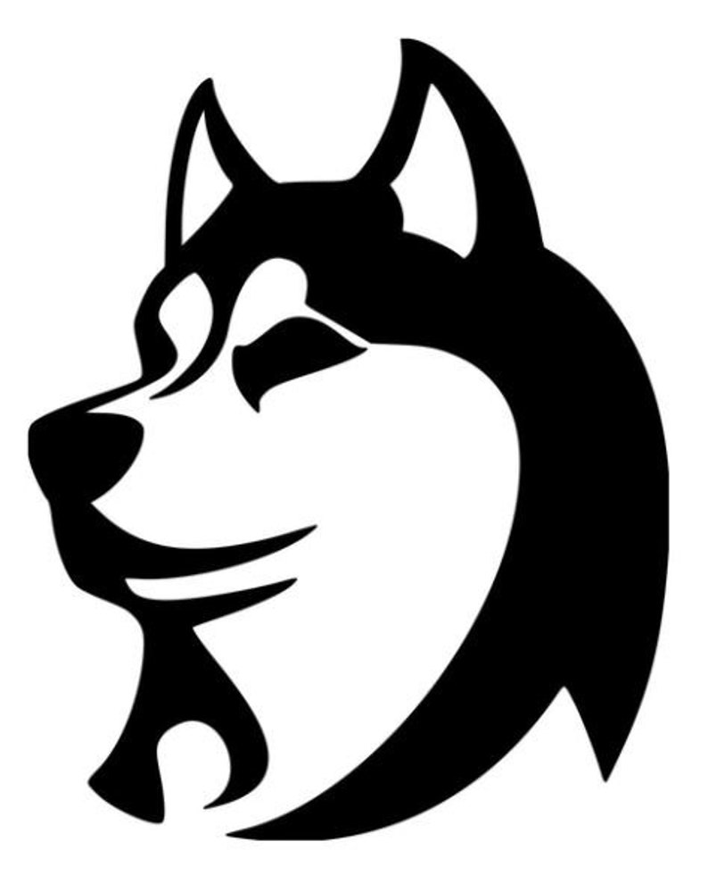 Husky Mascot SVG Logo Huskies SVG - Etsy Canada