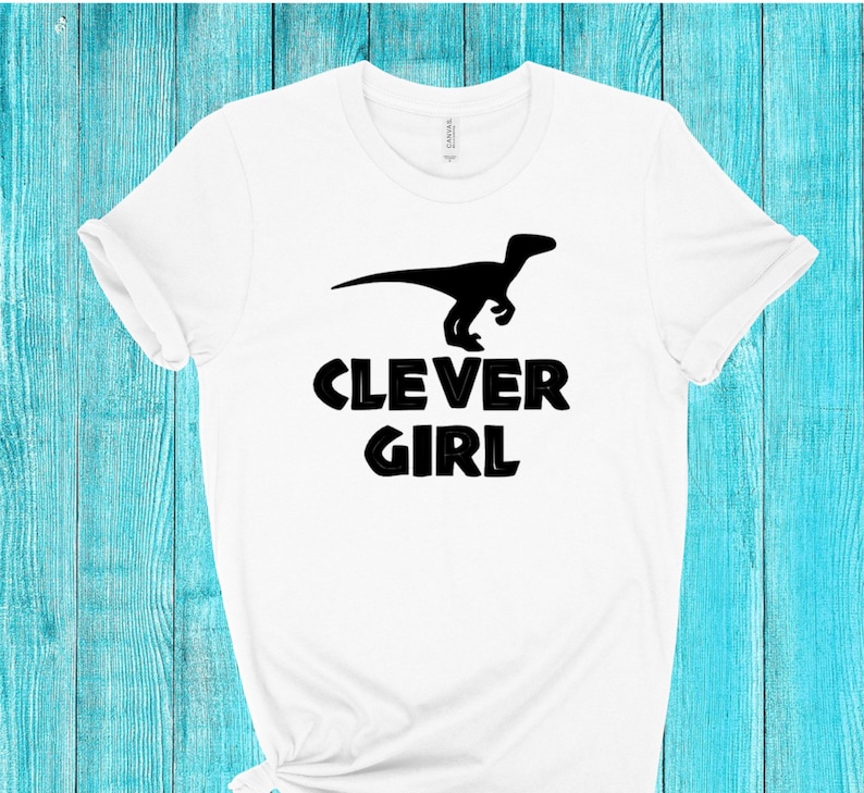 Clever Girl SVG Jurassic SVG Velociraptor SVG Etsy