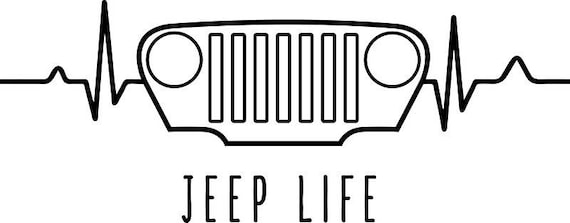 Download SVG Cut File For Cricut Jeep Life | Etsy