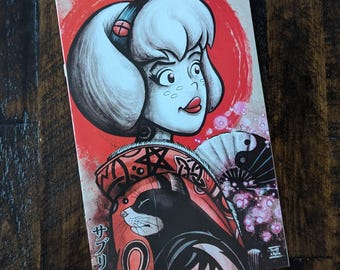Portada exclusiva de la tienda Sabrina Sumi-e de Scott & Ken