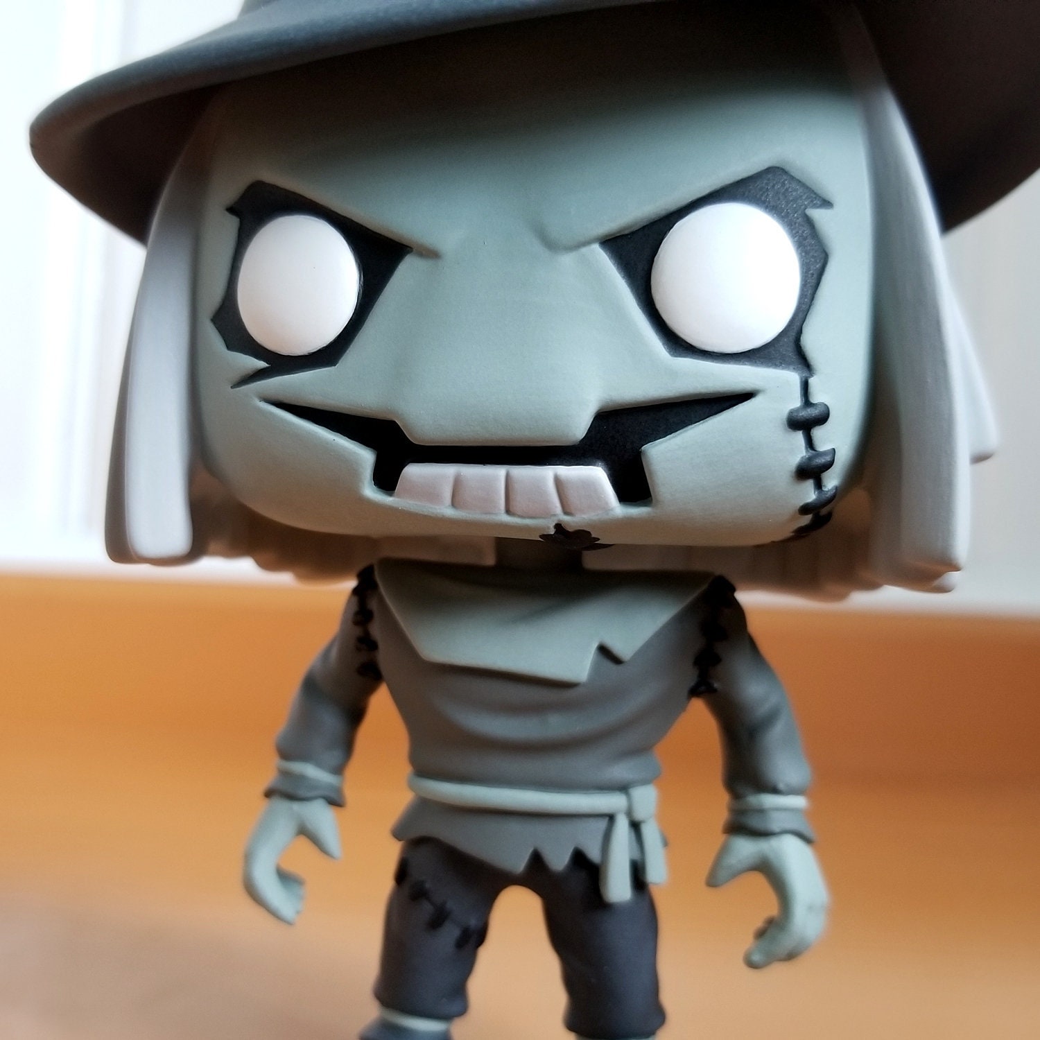 Grayscale Scarecrow Custom Funko Pop From Batman the Animated - Etsy
