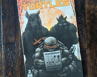 Teenage Mutant Ninja Turtles #2, portada exclusiva de tienda de Scott y Ken