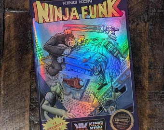 Ninja Funk #1 Portada exclusiva Whatnot King Kon Exclusive Ltd 100 Foil
