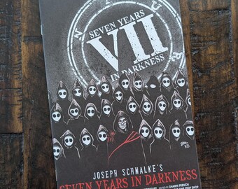 Siete años en la oscuridad #1 Portada exclusiva de la tienda por Scott McFarland y Ken Berube