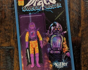 Portada exclusiva de la tienda Count Draco Knuckleduster n.° 1 de la edición de figuras de acción Scout