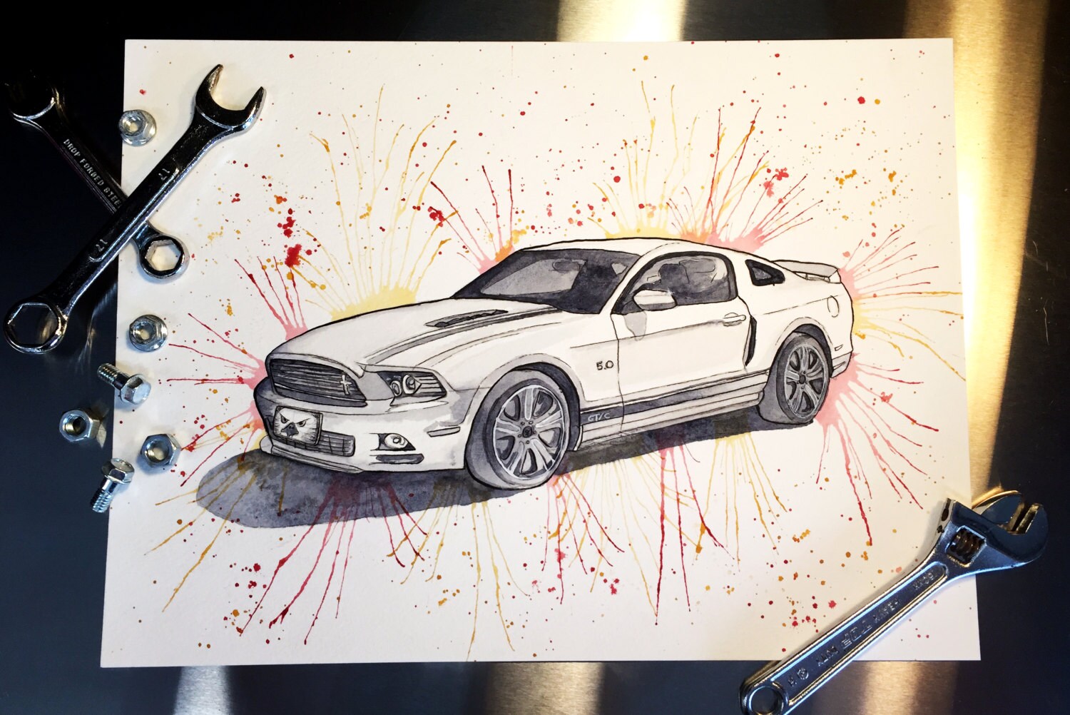 Custom Auto Malerei Ihr Auto in ein custom Auto Malerei oder | Etsy