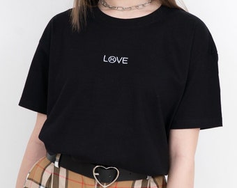 Love Sad T-Shirt - Sad Shirt, Aesthetic Clothing, Aesthetic Shirt, Tumblr Clothing, Tumblr Shirt, Lil Peep Shirt, Grunge Clothing, Sadness