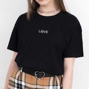 Love Sad T-Shirt - Sad Shirt, Aesthetic Clothing, Aesthetic Shirt, Tumblr Clothing, Tumblr Shirt, Lil Peep Shirt, Grunge Clothing, Sadness