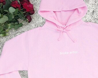 broke artist hoodie