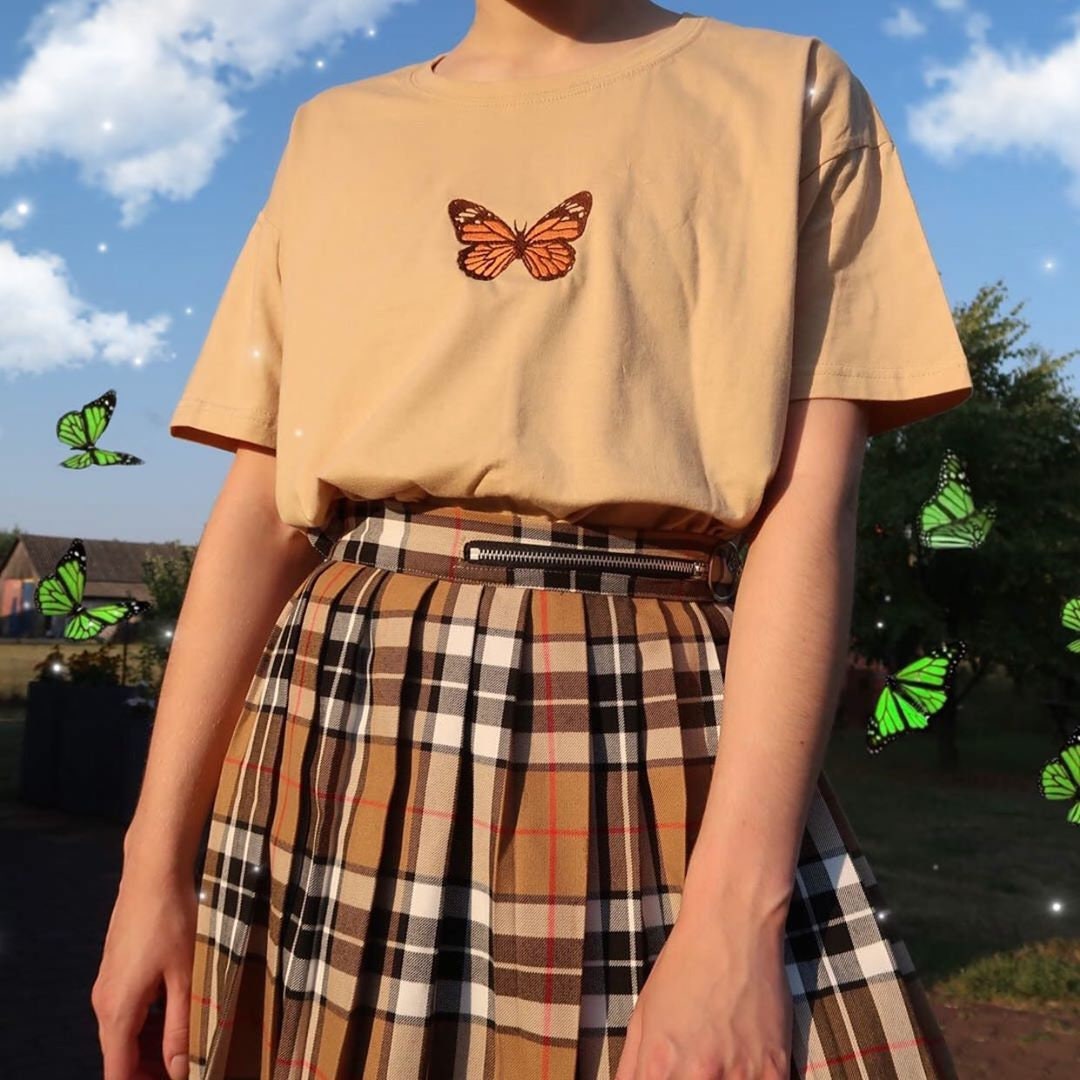 aesthetic butterfly shirt