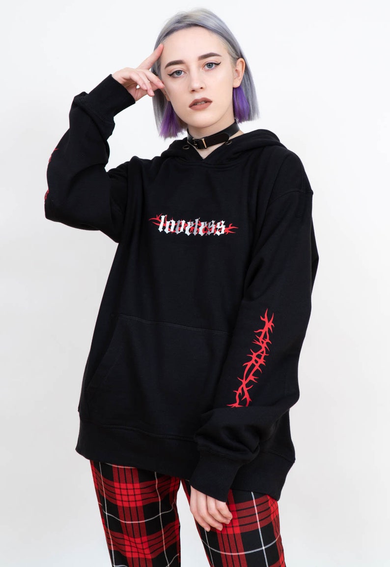 red reflective hoodie