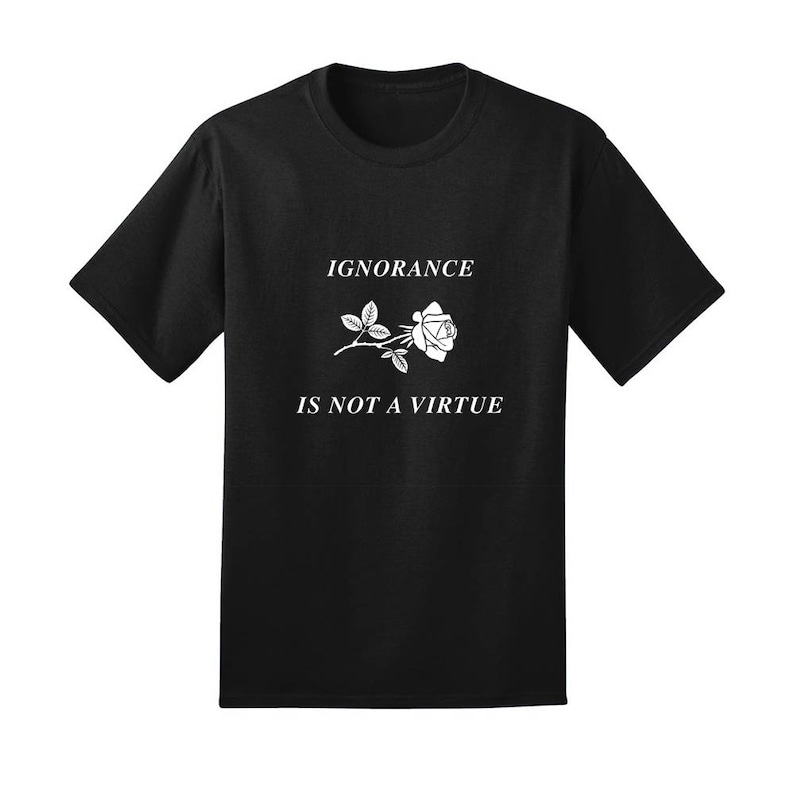 fear is not a virtue shirt