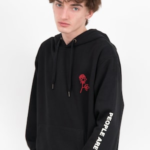 People Are Poison Hoodie Aesthetic Hoodie Aesthetic Clothing Tumblr Hoodie Grunge Hoodie Tumblr Clothing Grunge Clothing Rose Bild 2