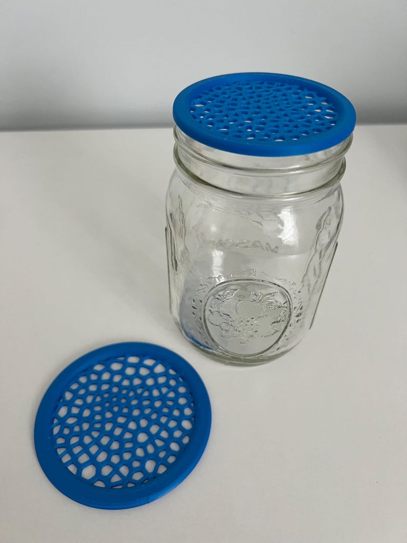Mason Jar Lid Insert With Holes – Standard or Widemouth Jars - Etsy